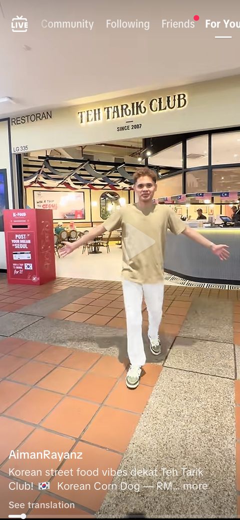 Teh Tarik Club creator post 4 on TikTok