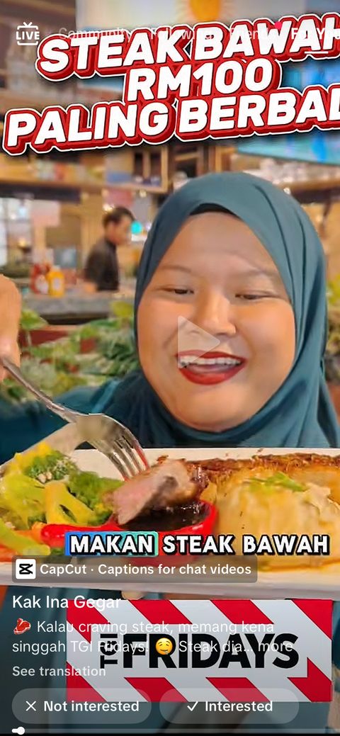 TGI Fridays creator post 7 on TikTok
